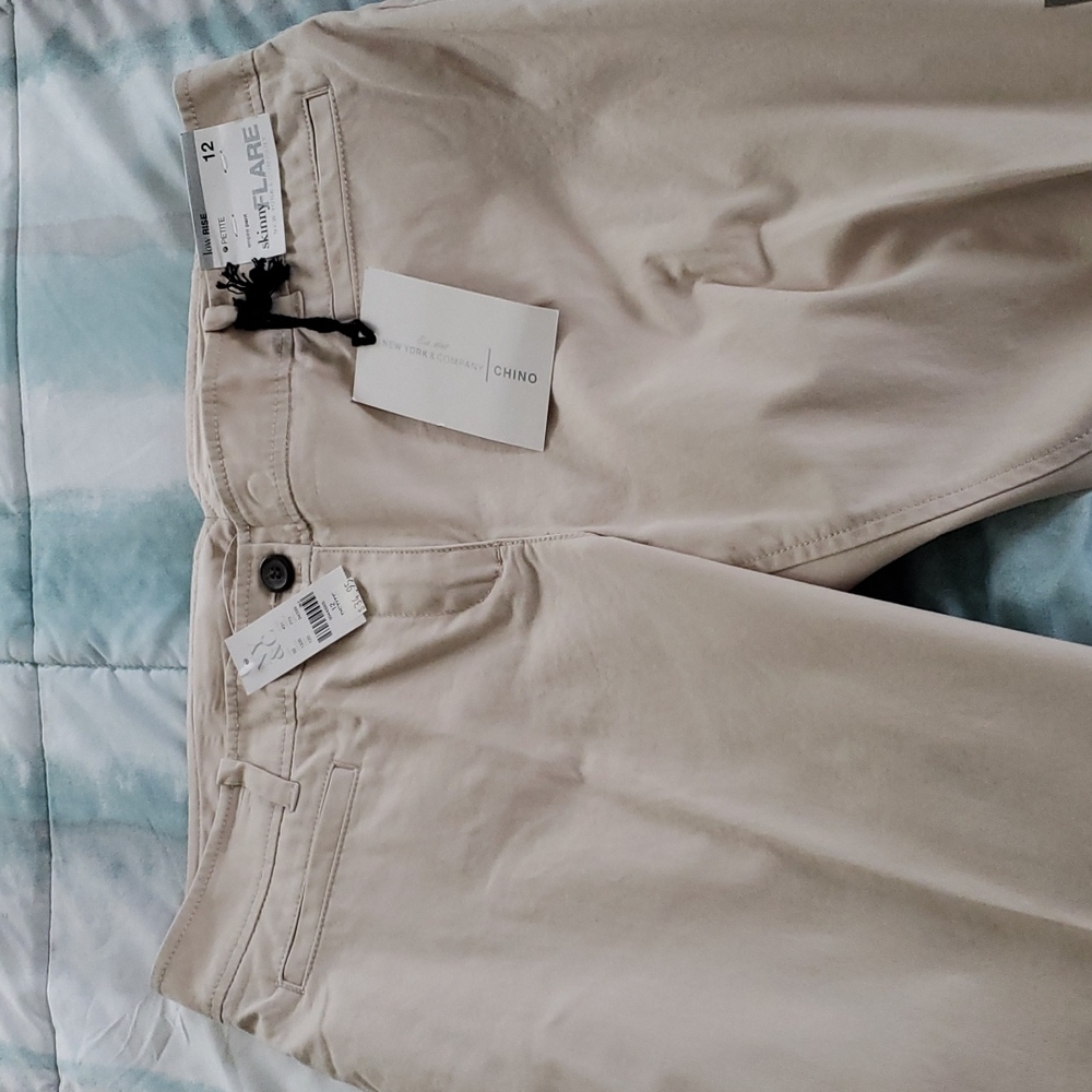 NWT New York & Co Chino Size 12P